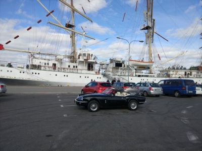 Samochód do ślubu - Gdynia czarny Inne Triumph spitfire 1500 Rzędowy
