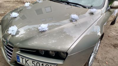 Samochód do ślubu - Kielce brązowy Alfa Romeo 159 