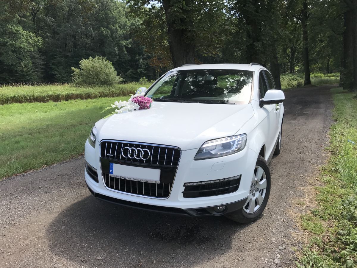 Audi Q7 3.0 TDI Auto do ślubu, samochód do ślubu
