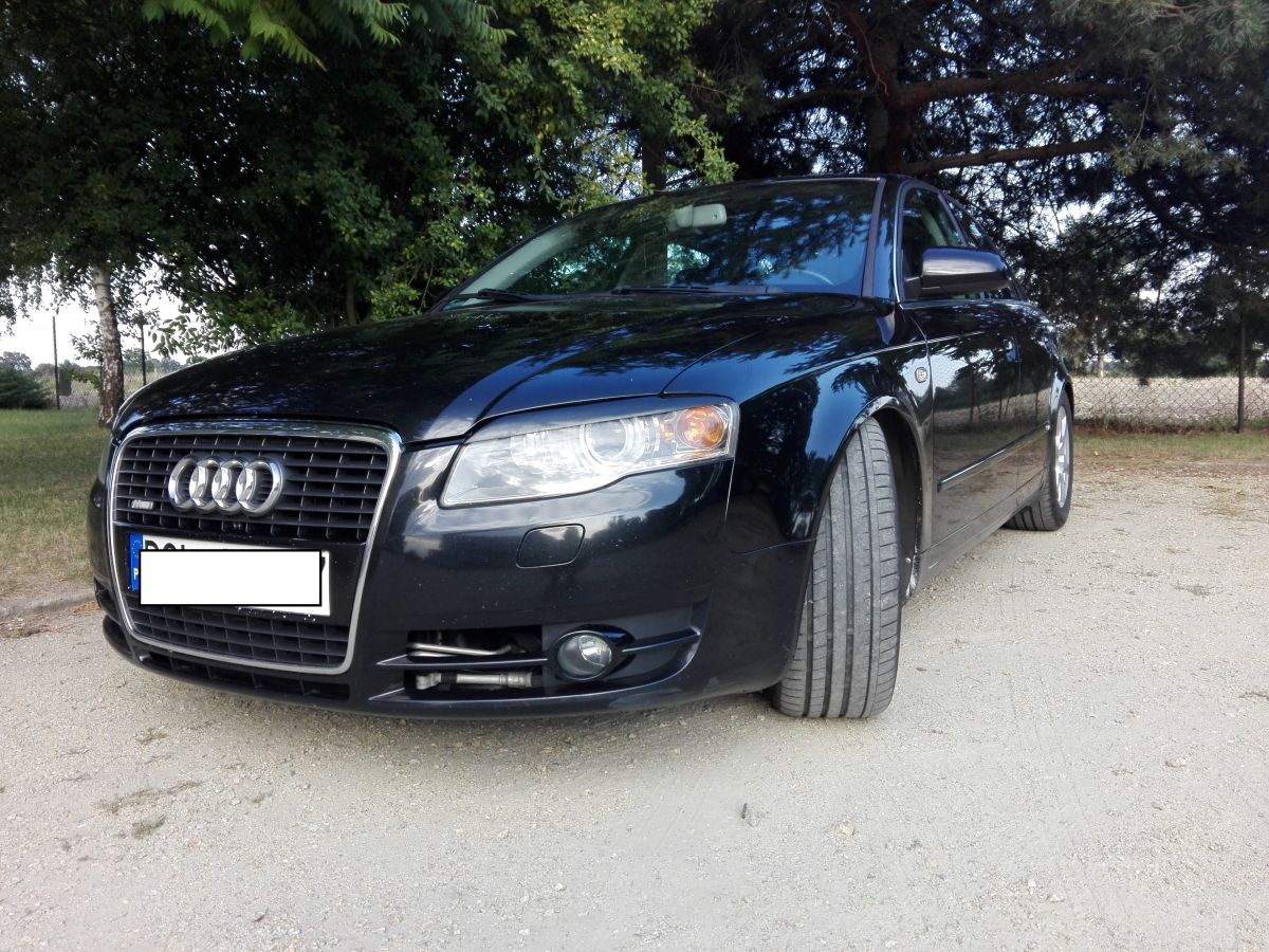 Samochód do ślubu - Oleśnica czarny Audi A4  B7 