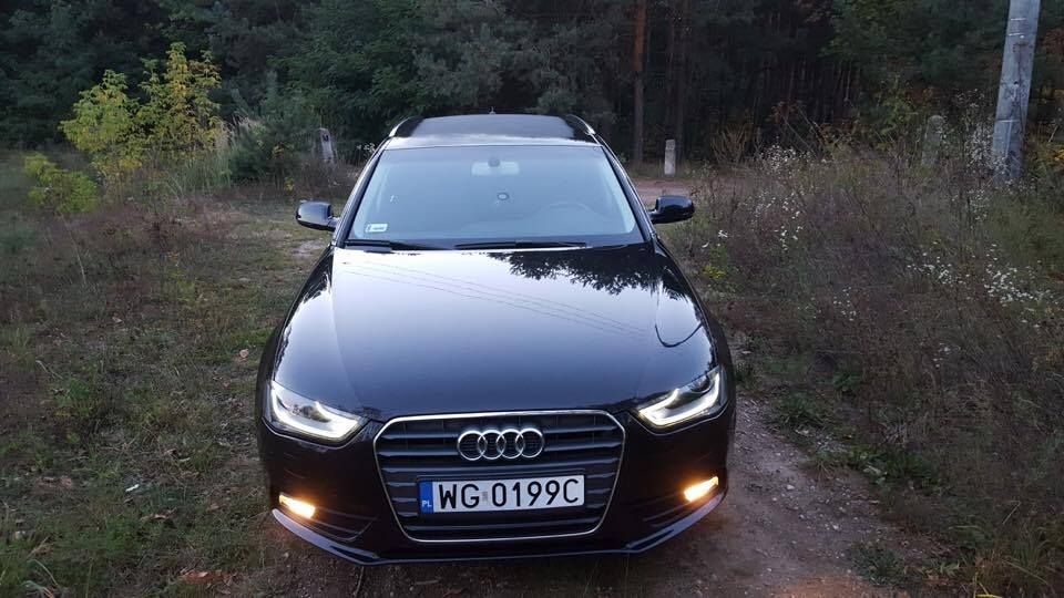 Samochód do ślubu - Stare Podole czarny Audi A4, B8 