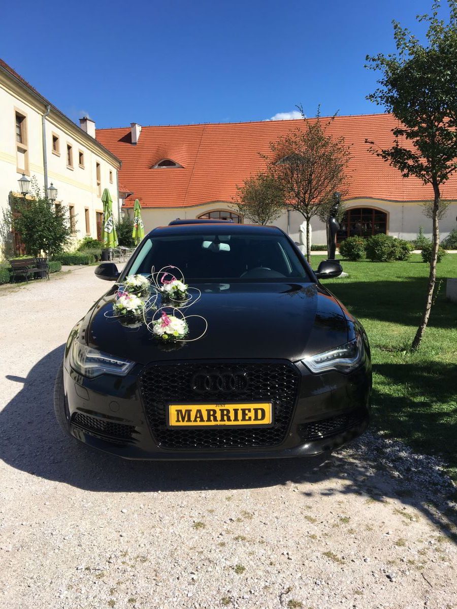 Samochód do ślubu - Wałbrzych czarny Audi A6 c7 3.0 