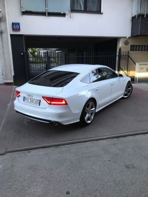 Samochód do ślubu - Warszawa biały Audi A7 S-LINE QUATTRO 3.0