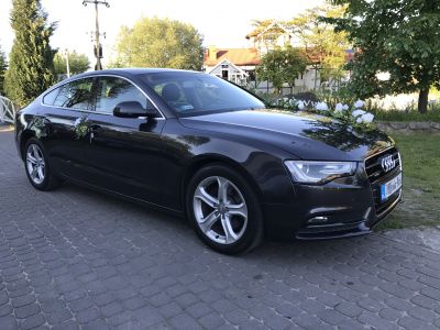 Samochód do ślubu - Wólka Radzymińska czarny Audi A5 2.0