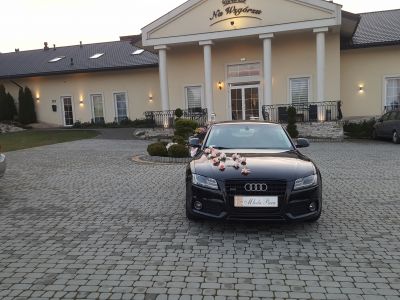 Samochód do ślubu - Bochnia czarny Audi A5 S-line Sam Poprowadź  