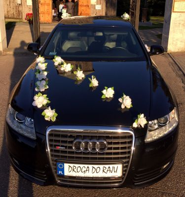 Samochód do ślubu - Sierpc czarny Audi A6 
