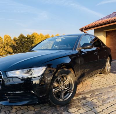 Samochód do ślubu - Rybnik czarny Audi A6 