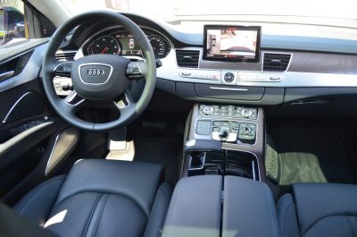 Samochód do ślubu - Szczecin czarny Audi A8 Lang 