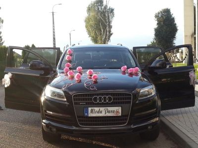Samochód do ślubu - Płock czarny Audi Q7 3
