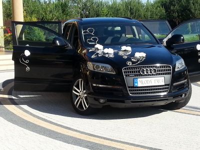 Samochód do ślubu - Płock czarny Audi Q7 3