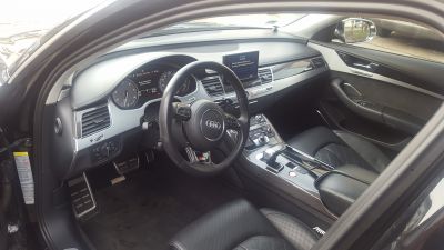 Samochód do ślubu - Turek czarny Audi S8 4200