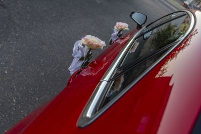 Samochód do ślubu - Lipiny Dolne czerwony Audi S3 Limusine 2.0 TFSI