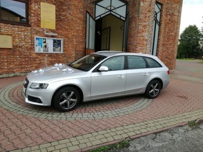 Samochód do ślubu - Częstochowa srebrny Audi A4 120