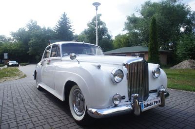 Samochód do ślubu - Warszawa biały Bentley S1 