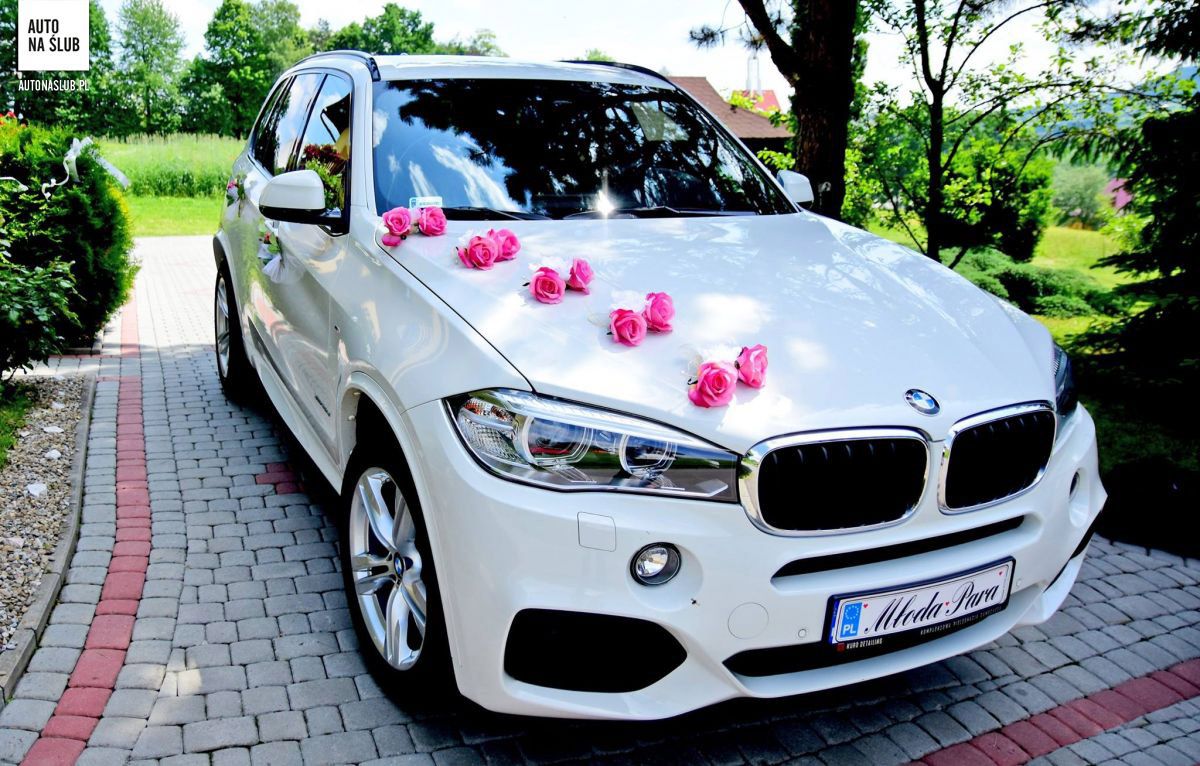 BMW X5 Mpakiet Auto do ślubu, samochód do ślubu