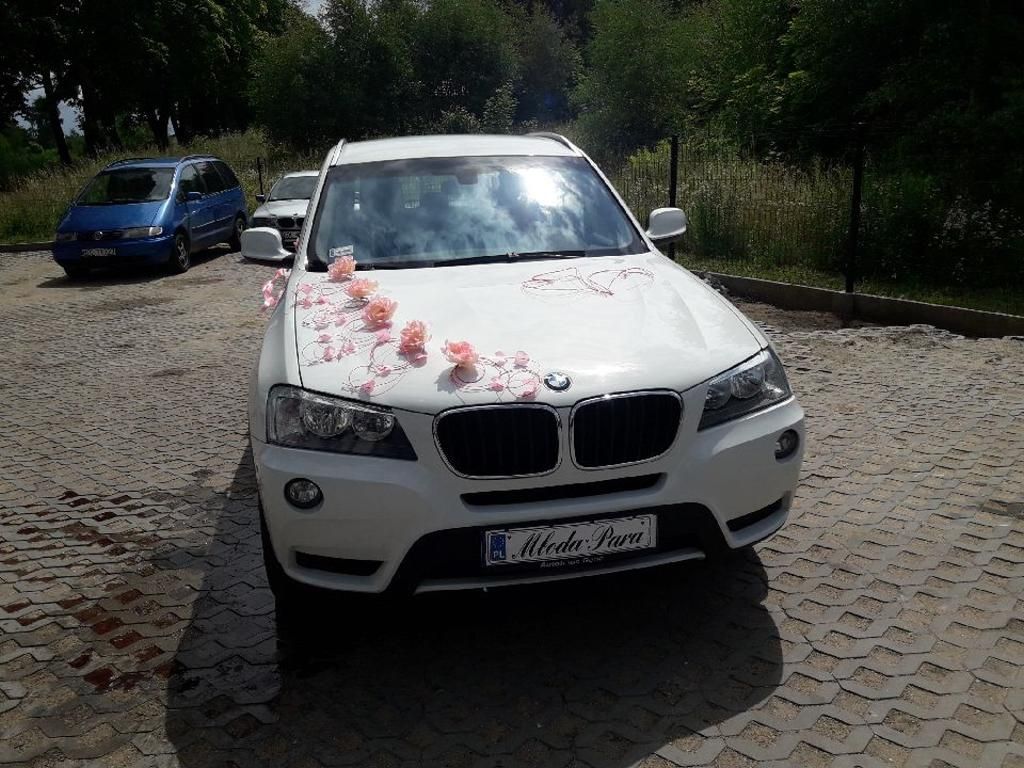BMW X3 Auto do ślubu, samochód do ślubu