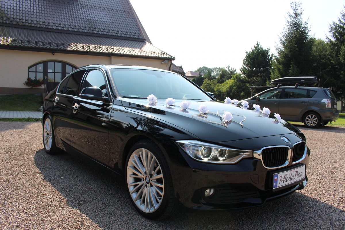 BMW F30 Auto do ślubu, samochód do ślubu
