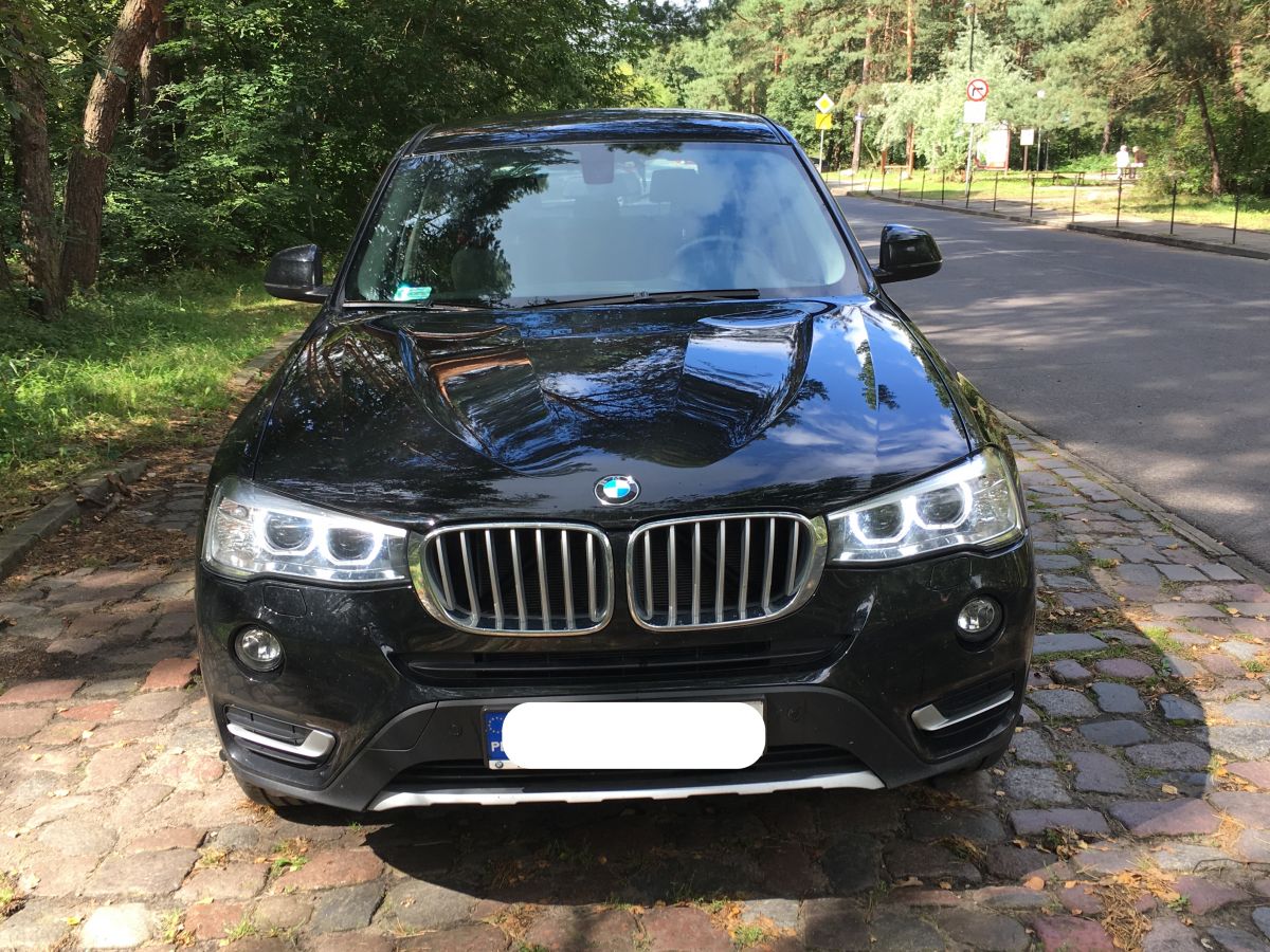 BMW X3 XLine Auto do ślubu, samochód do ślubu