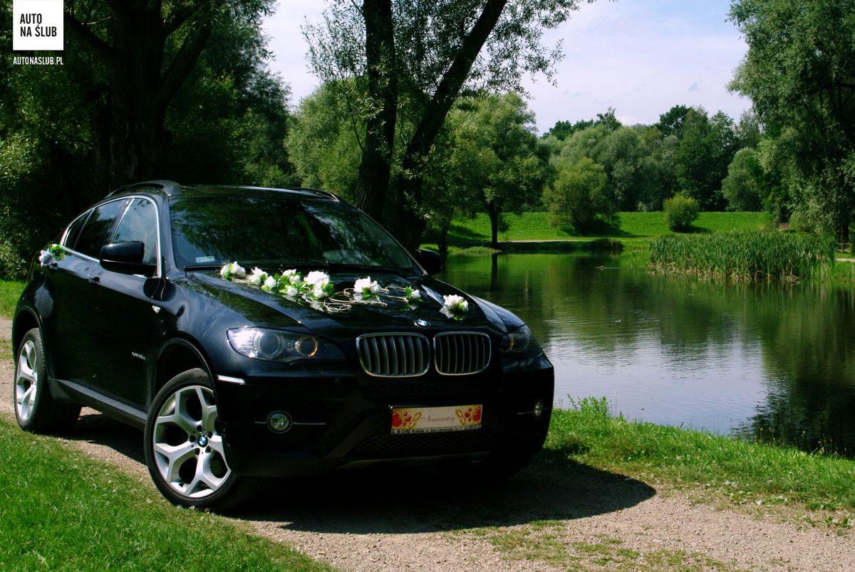 BMW X6 Auto do ślubu, samochód do ślubu