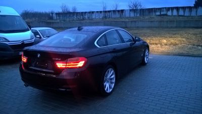 Samochód do ślubu - Rzeszów czarny BMW 418 