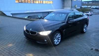 Samochód do ślubu - Rzeszów czarny BMW 418 