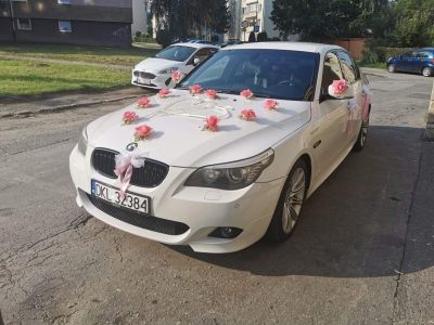 Samochód do ślubu - Polanica-Zdrój biały BMW E60 