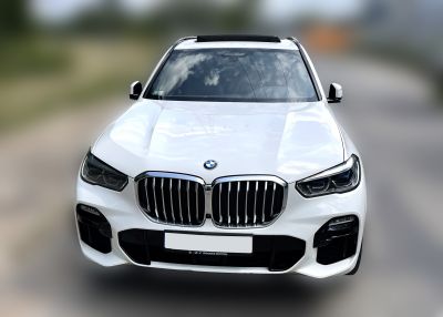 Samochód do ślubu - Pszczyna biały BMW X5 