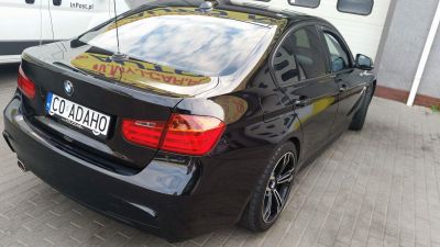 Samochód do ślubu - Bydgoszcz czarny BMW 320 M 