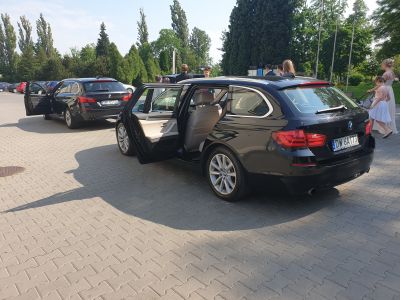 Samochód do ślubu - Bolesław czarny BMW 535d F11 3.0D 320KM