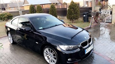 Samochód do ślubu - Orawka czarny BMW E92 320xd 2.0