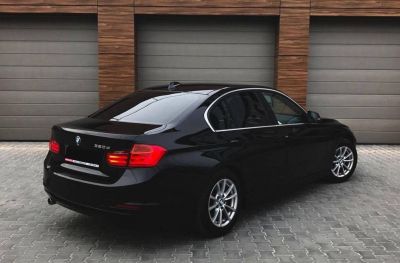 Samochód do ślubu - Łomno czarny BMW F30 