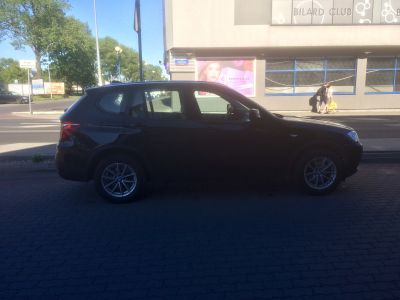 Samochód do ślubu - Sulejówek czarny BMW X3 2.0d