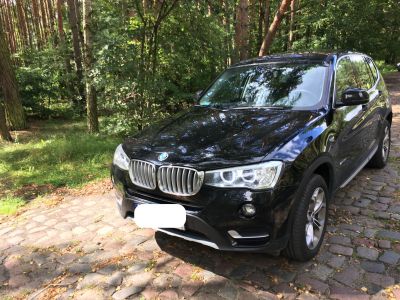 Samochód do ślubu - Bydgoszcz czarny BMW X3 XLine 