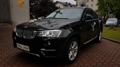 Samochód do ślubu - Katowice czarny BMW X4 