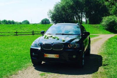 Samochód do ślubu - Skawina czarny BMW X6 