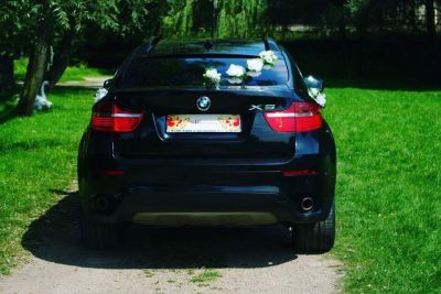 Samochód do ślubu - Skawina czarny BMW X6 