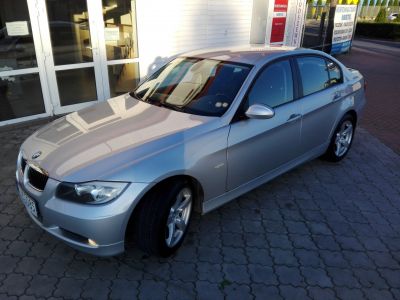 Samochód do ślubu - Rzgów srebrny BMW 320i 2,0 Benzyna