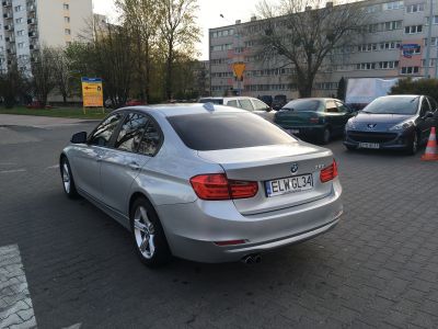 Samochód do ślubu - Łódź srebrny BMW  F30 328i