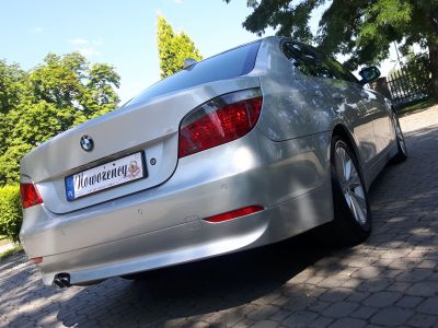 Samochód do ślubu - Nowy Sącz srebrny BMW seria 5 525d