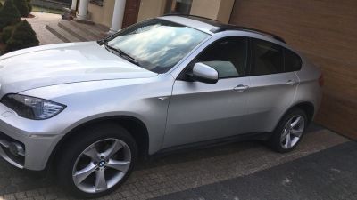 Samochód do ślubu - Wejherowo srebrny BMW X6 