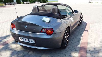 Samochód do ślubu - Rzeszów srebrny BMW Z4 2,5