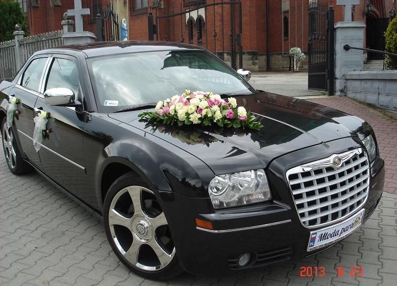 Samochód do ślubu - Żory czarny Chrysler 300C 