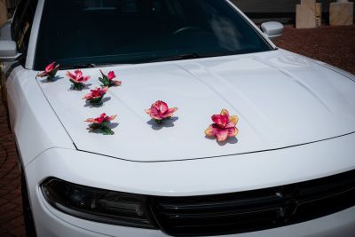 Samochód do ślubu - Myslenice biały Dodge Charger 3.6 V6