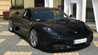 Samochód do ślubu - Oświęcim czarny Ferrari 430 430