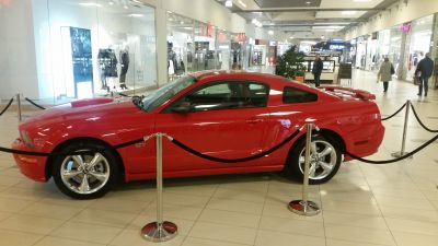 Samochód do ślubu - Jarosław czerwony Ford Mustang GT V8 4.6 