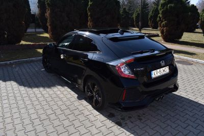 Samochód do ślubu - Kraków czarny Honda Civic 1,5