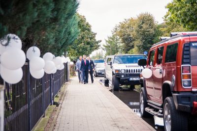 Samochód do ślubu - Lublin biały Hummer H2 