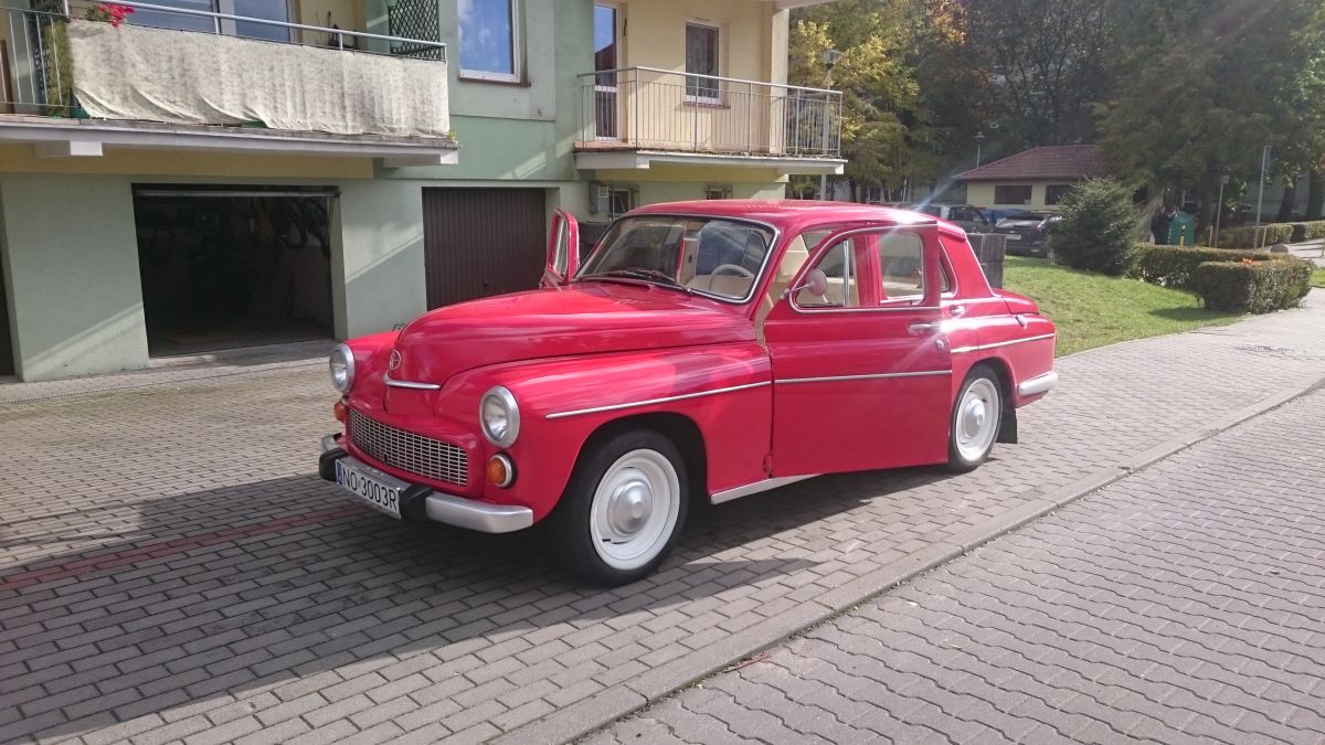 Samochód do ślubu - Olsztyn czerwony Inne Warszawa 204 2120