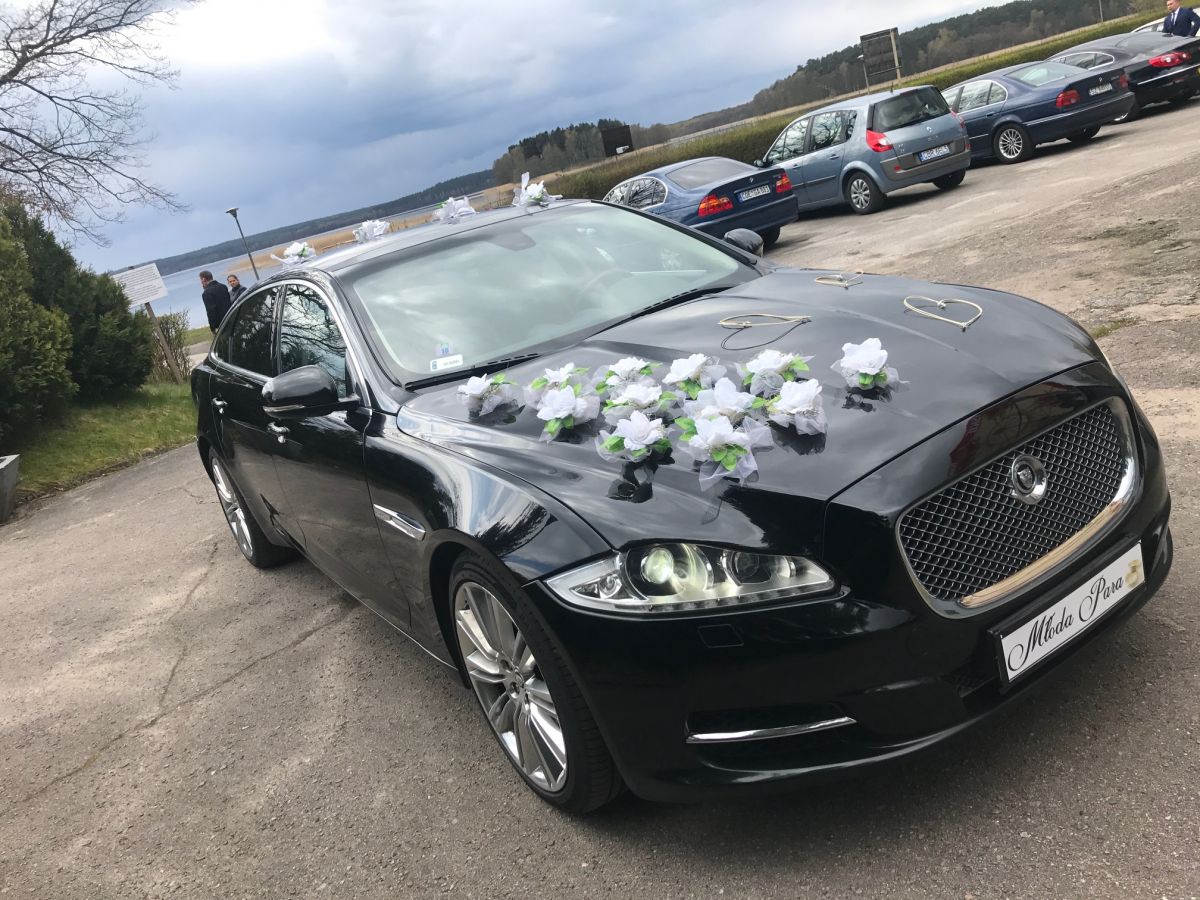Samochód do ślubu - Gdynia czarny Jaguar XJL 3.0