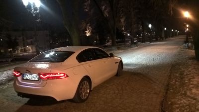 Samochód do ślubu - Rzeszów biały Jaguar XE 